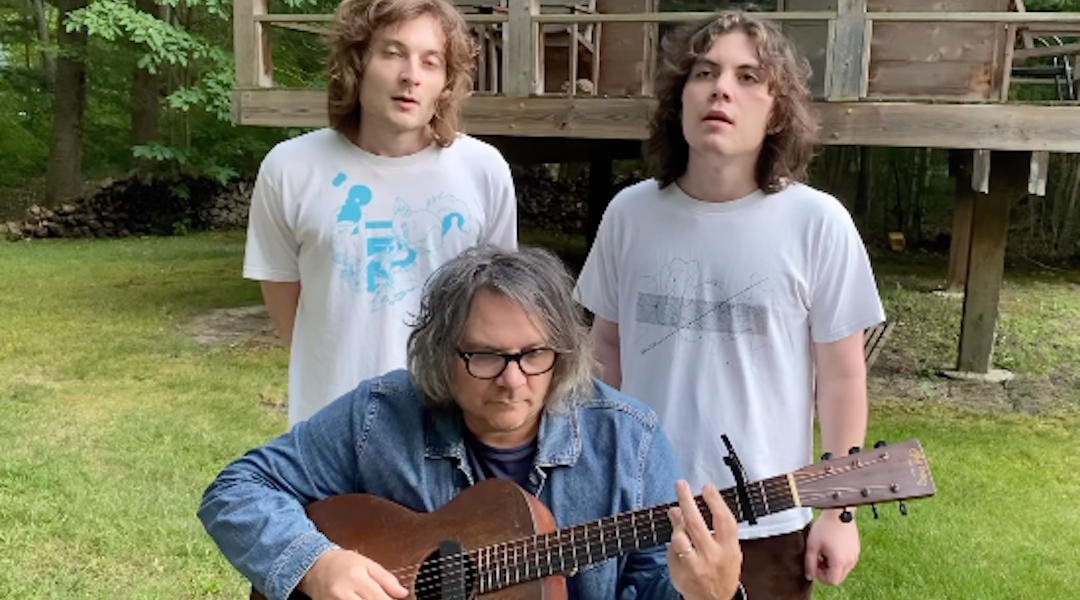 Jeff Tweedy plays Debbie Friedman’s “Mi Shebeirach” in an undated video. (Screenshot from Instagram)